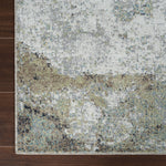 Machine Washable Henry Green/Ivory Rug