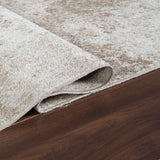 Machine Washable Henry Beige/Brown Rug