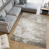 Machine Washable Henry Beige/Brown Rug