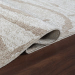 Machine Washable Archie Beige/Brown Rug