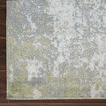 Machine Washable Bridget Green/Ivory Rug