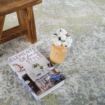 Machine Washable Bridget Green/Ivory Rug