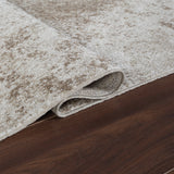 Machine Washable Bridget Beige/Brown Rug