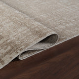 Machine Washable Frances Beige/Brown Rug