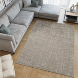 Machine Washable Frances Beige/Brown Rug