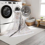 Machine Washable Alden Beige/Ivory Rug