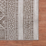 Machine Washable Alden Beige/Brown Rug