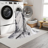 Machine Washable Cooper Ivory/Charcoal Rug