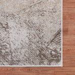 Machine Washable Cooper Ivory/Brown Rug