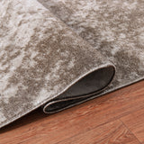 Machine Washable Austin Brown/Beige Rug