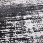 Machine Washable Nash Charcoal/Ivory Rug