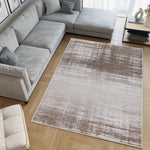 Machine Washable Nash Brown/Ivory Rug