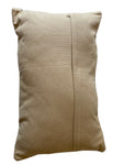 Owen Throw Pillow, Grey (13"x21"x4")
