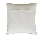 Marcus Throw Pillow, Ivory (16"x16"x3")