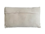 Coast Throw Pillow, Ivory (20"x12"x4")