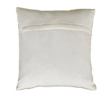 Moon Throw Pillow, Silver (16"x16"x3")