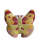 Mirha Butterfly Throw Pillow, Multi (16"x16"x3")