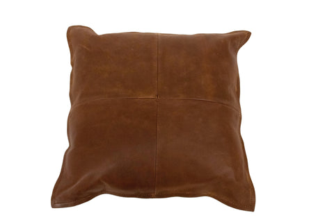 Sophie Throw Pillow, Brown (18"x18"x4")