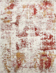 Louis Darcy Ivory/Red Rug