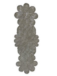 Liza beaded scalloped runner Size: 36"x12.5" (Multiple colors)