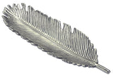 Olivia Leaf tray, Silver 12"