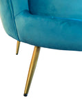 Modern Emma Petal chair, (26"x32"x35")