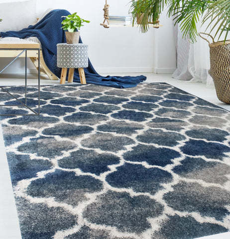 Lux Ava Blue Rug