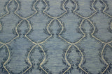 Sophia Balzhan Blue/Ivory Rug, 7'10" x 10'0"