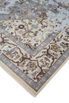 Fine Galaxy Khurshid Ivory/Blue Rug, 8'1" x 10'1"