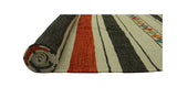 Berjasta Issac Beige/Black Rug, 8'1" x 11'7"