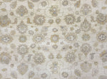 Sun-Faded Kurush Ivory/Gold Rug, 7'11" x 9'10"