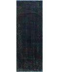 Vintage Tahirah Green/Blue Runner, 3'6" x 9'9"