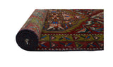 Vintage Patty Red/Green Runner, 3'7" x 11'0"