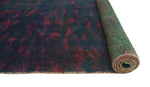 Vintage Aranza Green/Blue Runner, 2'7" x 9'0"