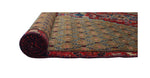 Vintage Alta Brown/Red Runner, 4'2" x 8'9"