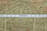 Vintage Brecken Rusty-Red/Teal Green Runner, 3'1" x 9'11"
