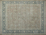 Fine VTG Jamari Rust/Blue Rug, 9'9" x 12'7"