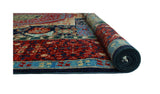 Aria Henrietta Red/Blue Rug, 9'1" x 12'4"