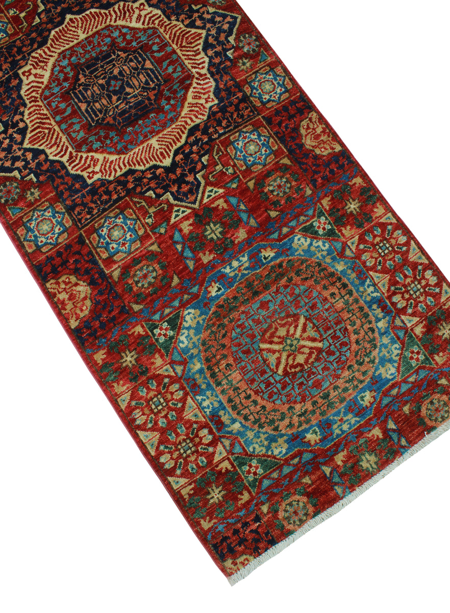 Aria Koroush Red/Blue Runner, 2'8