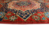 Aria Koroush Red/Blue Runner, 2'8" x 14'3"