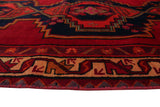 Semi Antique Ahab Red/Orange Rug, 3'10" x 9'1"