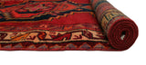 Semi Antique Ahab Red/Orange Rug, 3'10" x 9'1"