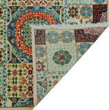 Aria Irwin Ivory/Blue Rug, 9'0" x 12'2"