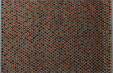 Balochi Arda Grey/Orange Rug, 6'5" x 9'7"