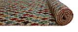 Balochi Javaid Beige/Red Rug, 6'3" x 9'9"