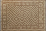 Winchester Fernleig Beige/Brown Rug, 5'3" x 7'7"