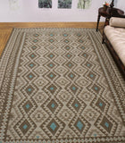 Winchester Anis Ivory/Brown Rug, 6'10" x 9'11"