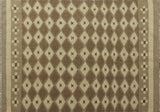 Winchester Ohrmazd Brown/Ivory Rug, 4'9" x 6'7"