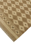 Winchester Ohrmazd Brown/Ivory Rug, 4'9" x 6'7"