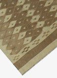 Winchester Yasemin Ivory/Brown Rug, 4'2" x 5'9"